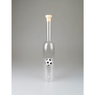 FLASCHE MIT 1/2 FUSSBALL